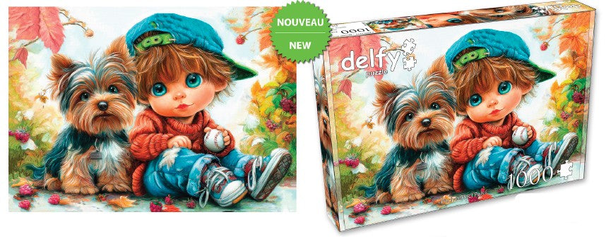 DELFY JIGSAW PUZZLE 1000 PIECES - PITCH PERFECT PALS #DE-26015