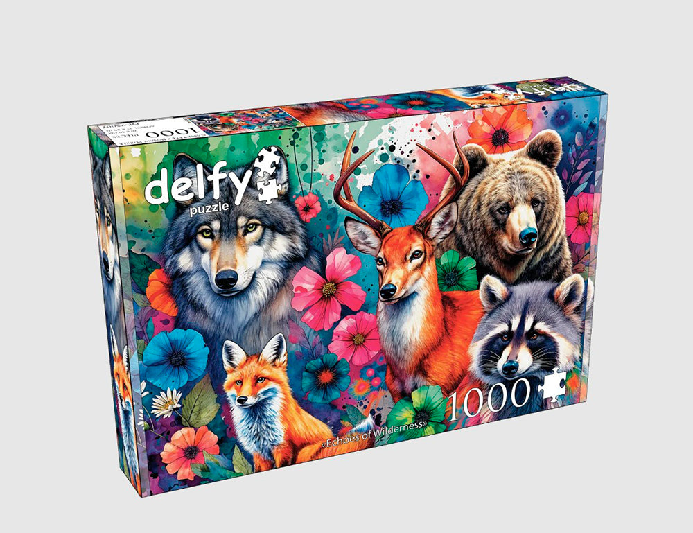 DELFY JIGSAW PUZZLE 1000 PIECES - ECHOES OF WILDERNESS #DE-25007