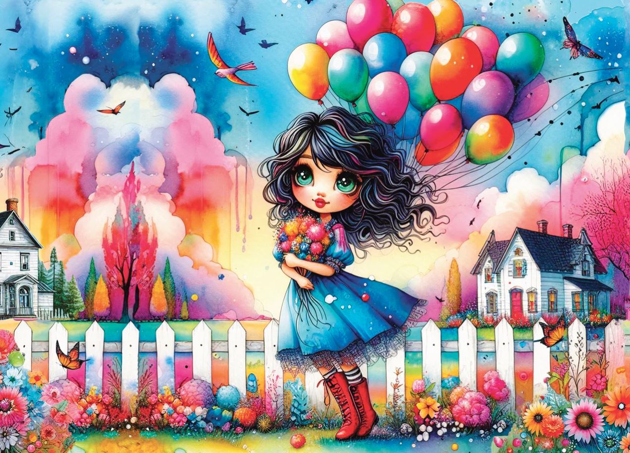 DELFY JIGSAW PUZZLE 1000 PIECES - WHISPERS OF THE WIND #DE-24015
