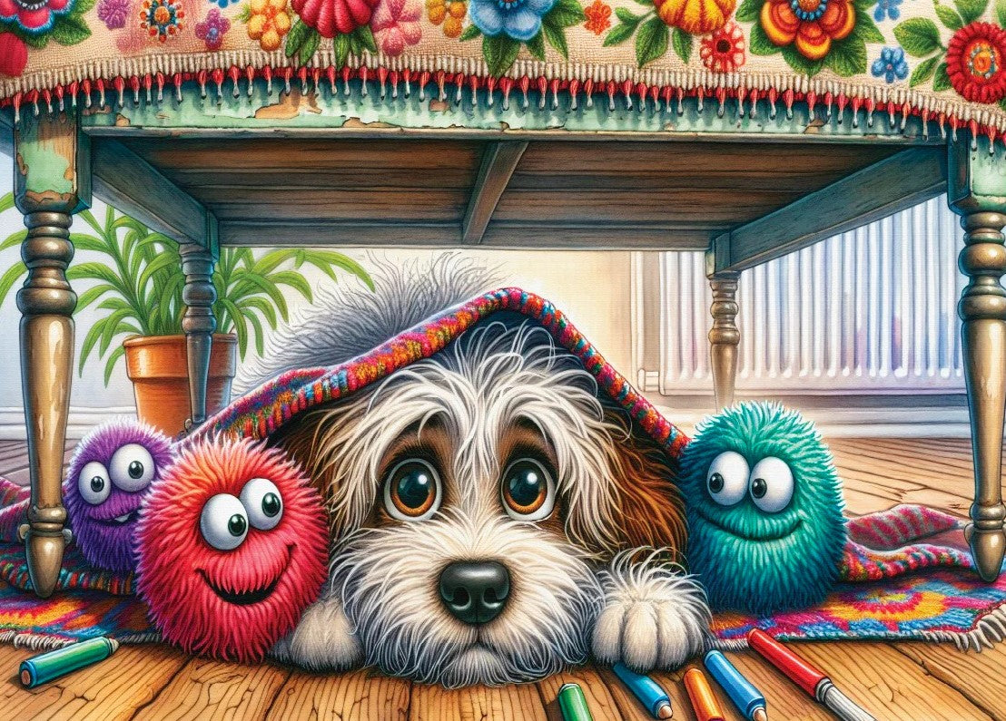 DELFY JIGSAW PUZZLE 1000 PIECES - SECRET COURAGE #DE-24026