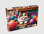 DELFY JIGSAW PUZZLE 1000 PIECES - FUZZ AMONG THREADS #DE-25011