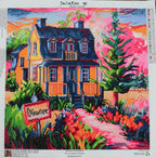 JACAROU - WELCOME TO DESCHAMBAULT 50CM X 50CM - DIAMOND DOTZ