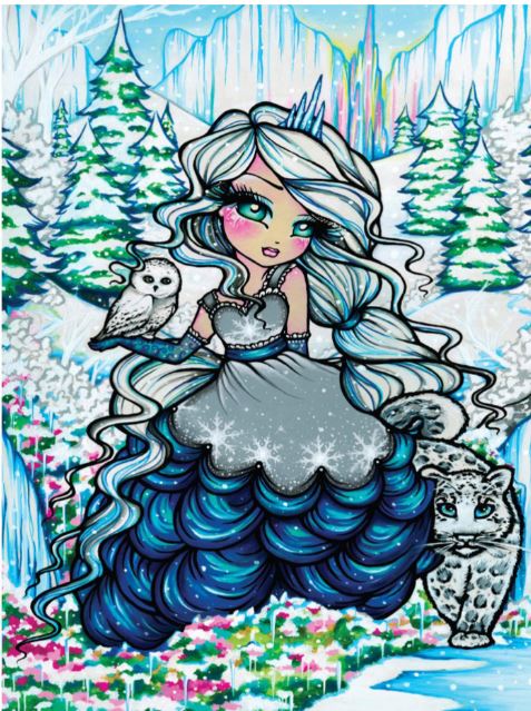 JACAROU PUZZLE 1000 PIECES - ICE PRINCESS