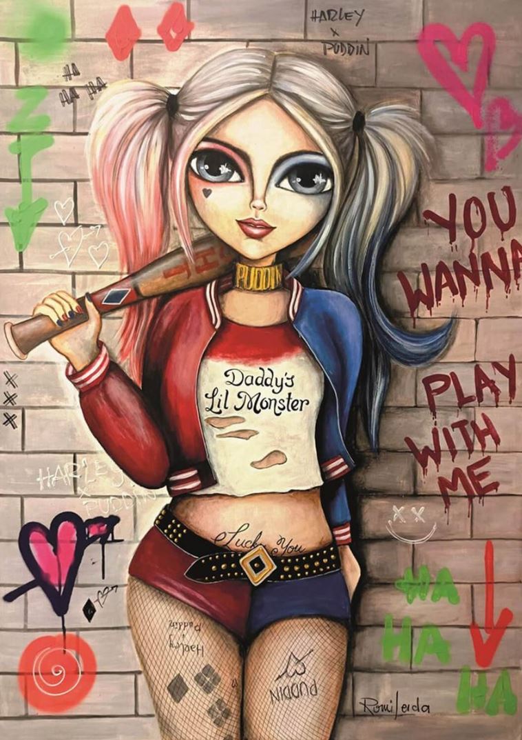 MAGNOLIA CASSE-TÊTE 1000 PIÈCES - HARLEY QUINN - ARTISTE ROMI LERDA #1710