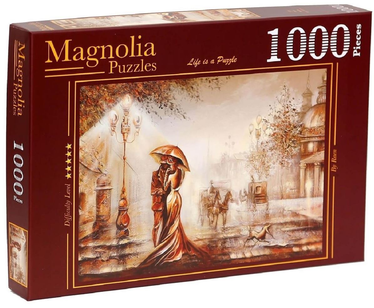 MAGNOLIA CASSE-TÊTE 1000 PIÈCES - RENCONTRE D'AMOUREUX - ARTISTE RAEN #2616