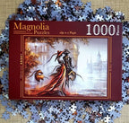 MAGNOLIA CASSE-TÊTE 1000 PIÈCES - RENDEZ-VOUS AVEUGLE - ARTISTE RAEN #2317