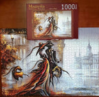 MAGNOLIA CASSE-TÊTE 1000 PIÈCES - RENDEZ-VOUS AVEUGLE - ARTISTE RAEN #2317