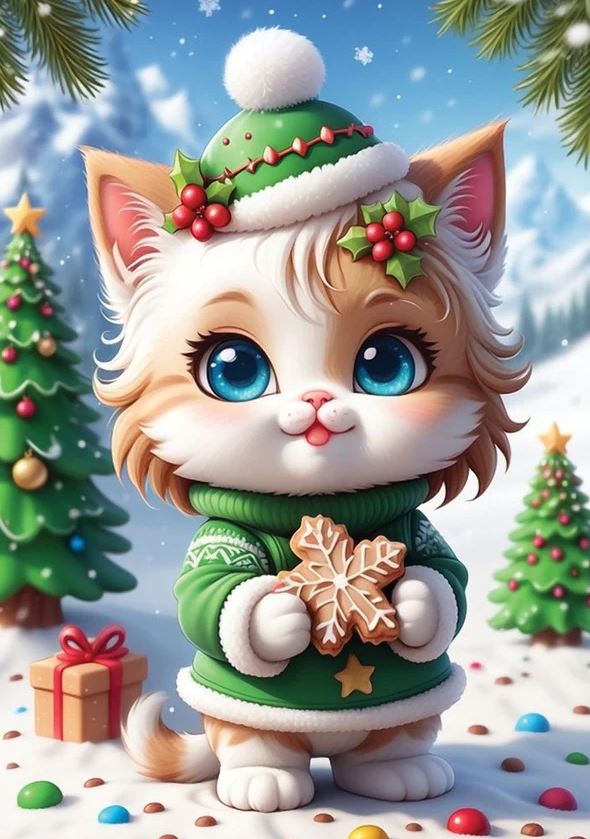 YAZZ JIGSAW PUZZLE 1000 PIECES - ADORABLE KITTEN #3858