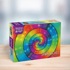 YAZZ PUZZLE CASSE-TÊTE 1000 PIÈCES - SPIRALE DE COULEURS (SPIRAL LIGHTS) #YA-3839