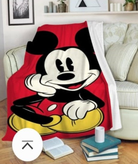 MICKEY MOUSE THROW (BLANKET) 4 FT X 5 FT