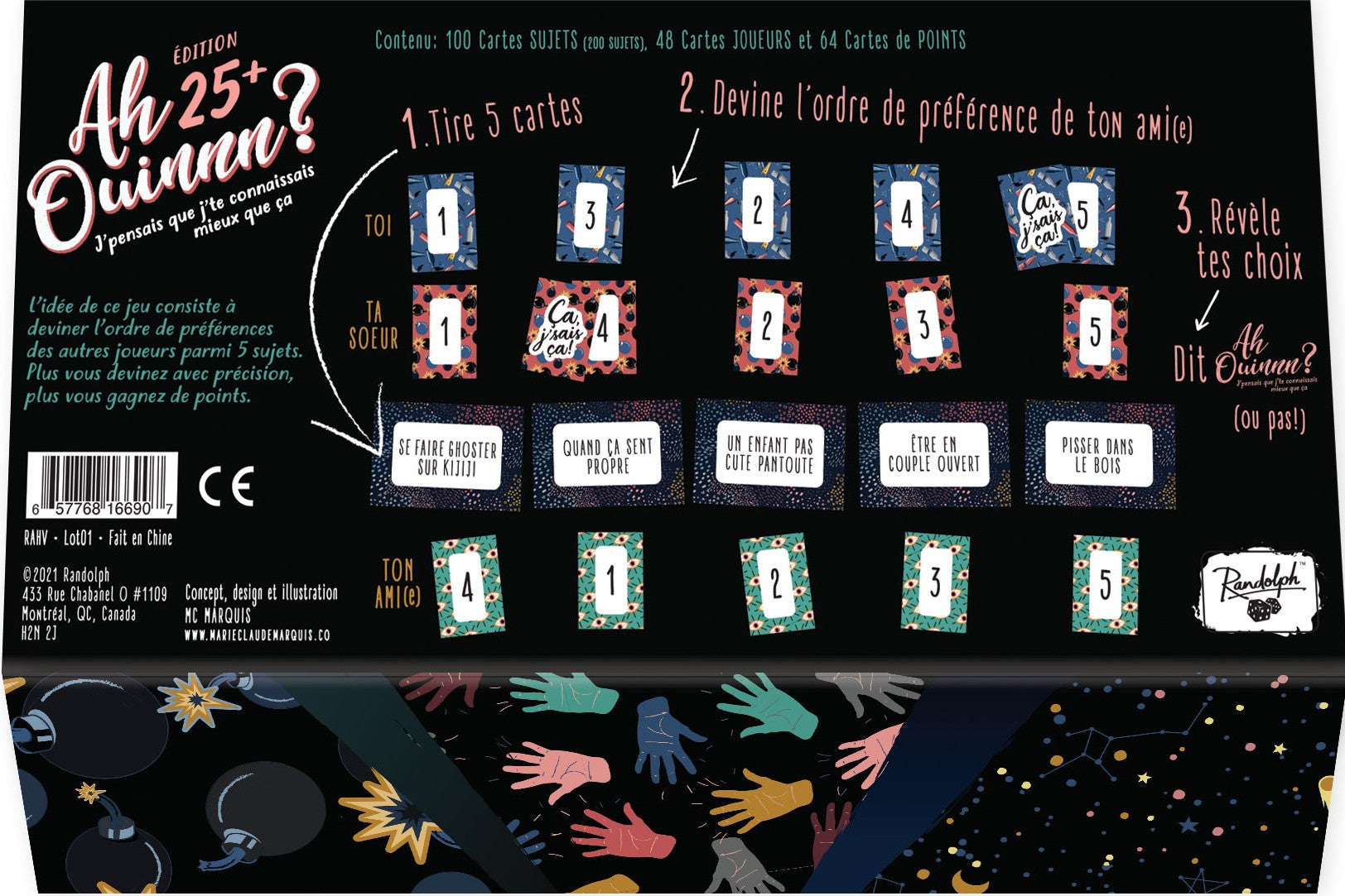 AH OUINNN? THE 25+ EDITION GAME