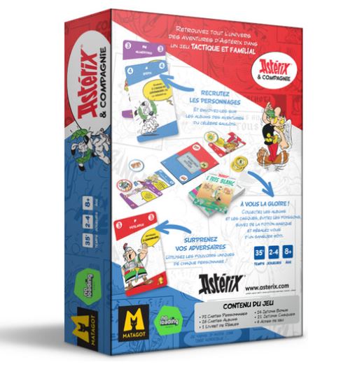 JEU ASTÉRIX ET COMPAGNIE - Version française