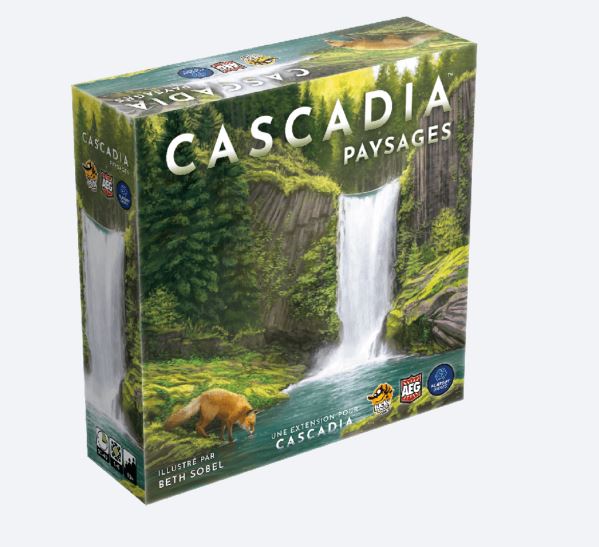 JEU CASCADIA - EXTENSION : PAYSAGES