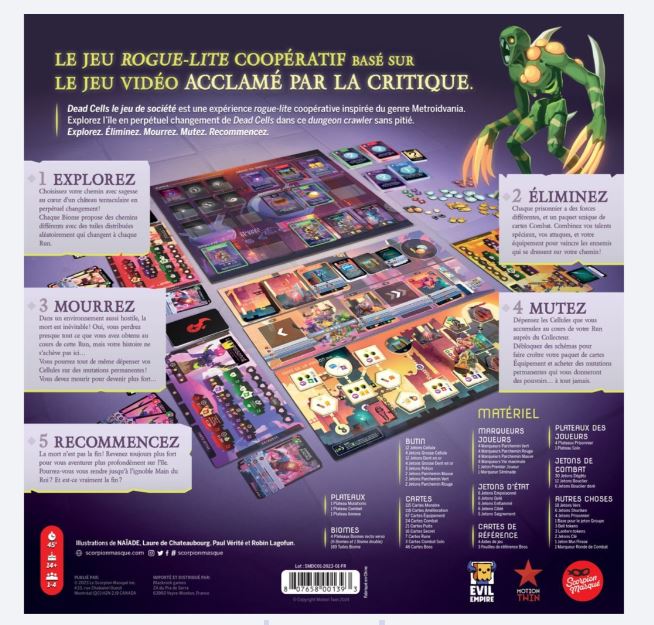 JEU DEAD CELLS - LE JEU DE SOCIÉTÉ - Version française