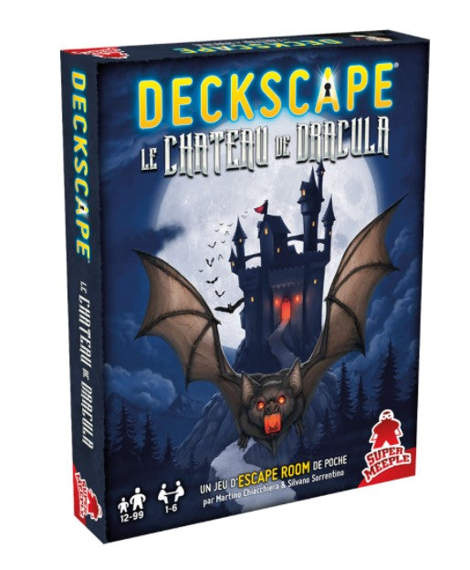 JEU DECKSCAPE - NO 9 LE CHÂTEAU DE DRACULA - Version française
