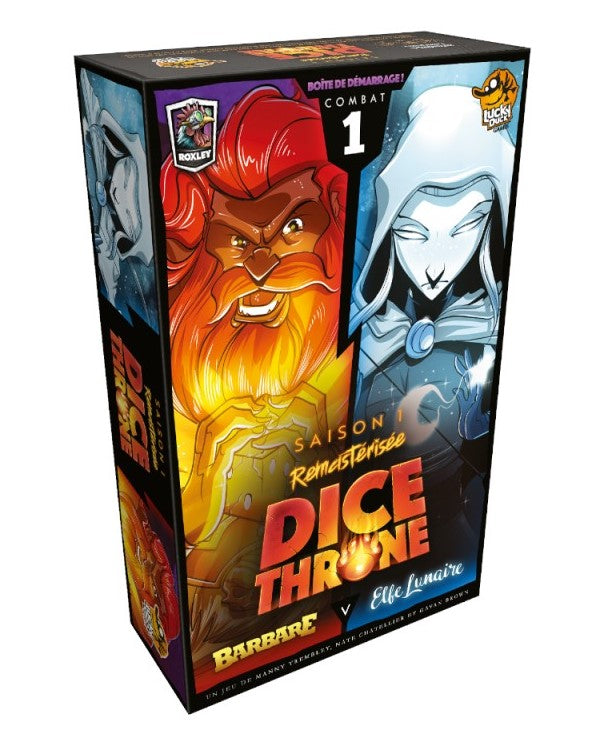 DICE THRONE SEASON #1 - BARBARIAN VS MOON ELF GAME