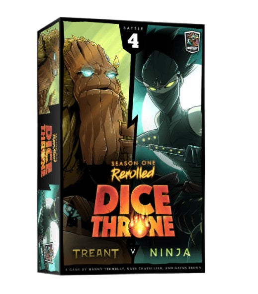 JEU DICE THRONE SAISON # 1 - TREANT CONTRE NINJA