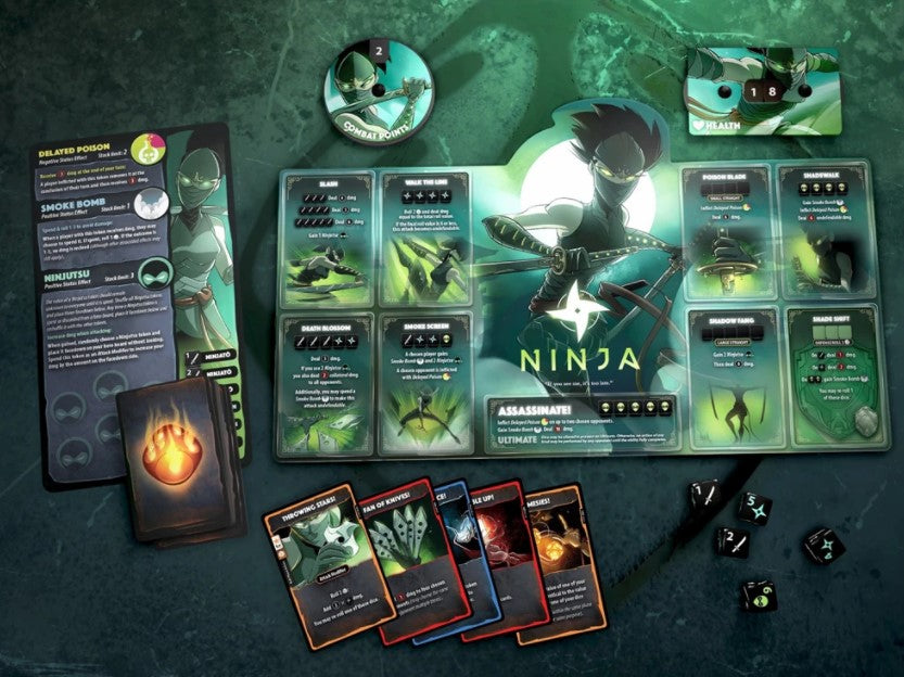JEU DICE THRONE SAISON # 1 - TREANT CONTRE NINJA