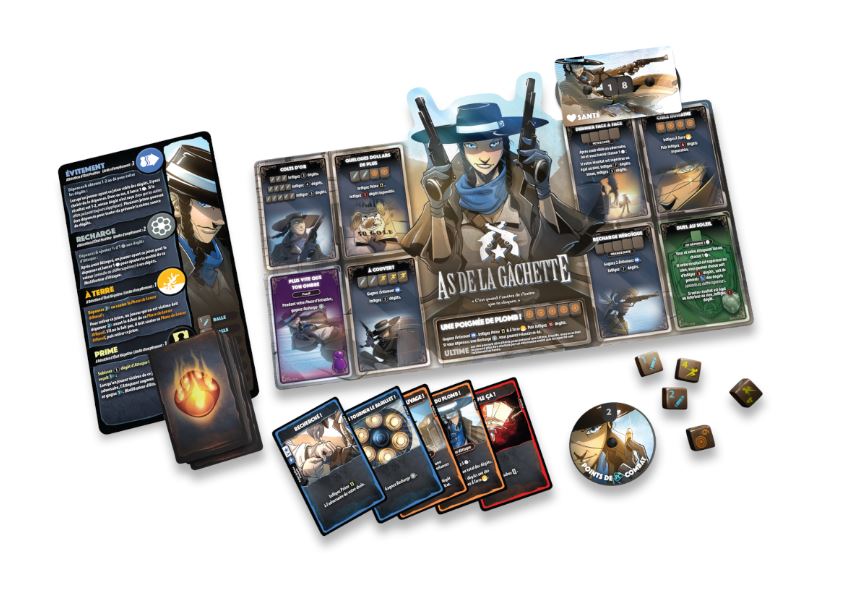 JEU DICE THRONE SAISON 2 - AS DE LA GÂCHETTE VS SAMOURAÏ