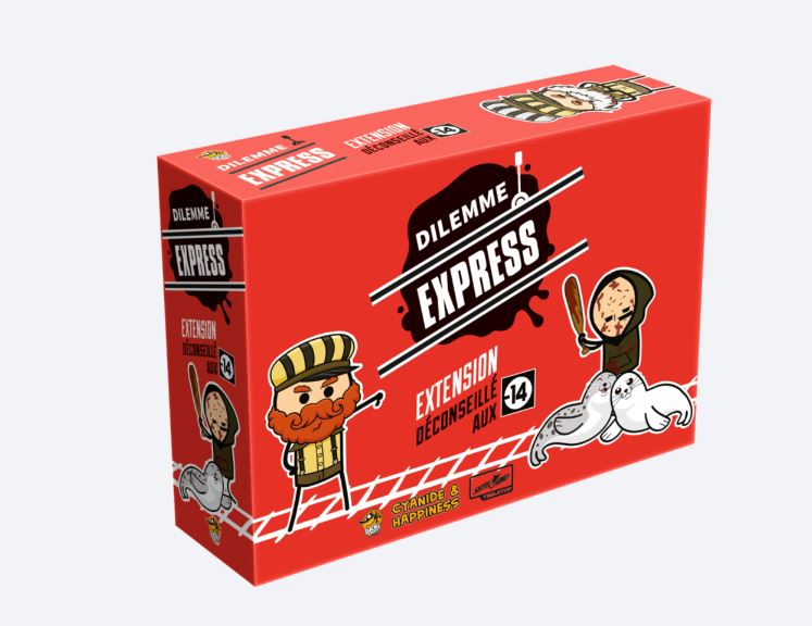 DILEMMA EXPRESS GAME - 18+ EXPANSION - FR
