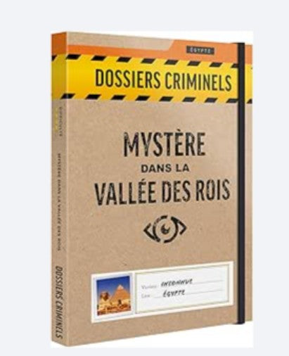CRIMINAL FILES GAME - MYSTERY IN THE VALLEY OF KINGS (EN)