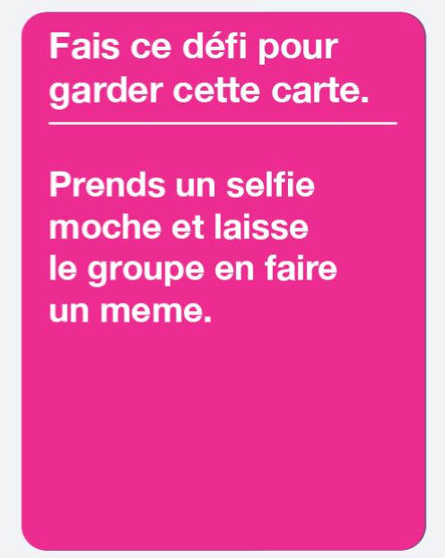 GAME FOR THE GIRLS - QUEBEC EDITION (FR)