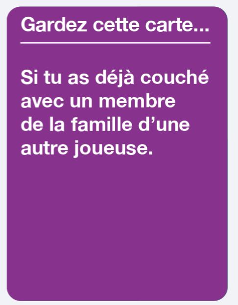 GAME FOR THE GIRLS - QUEBEC EDITION (FR)