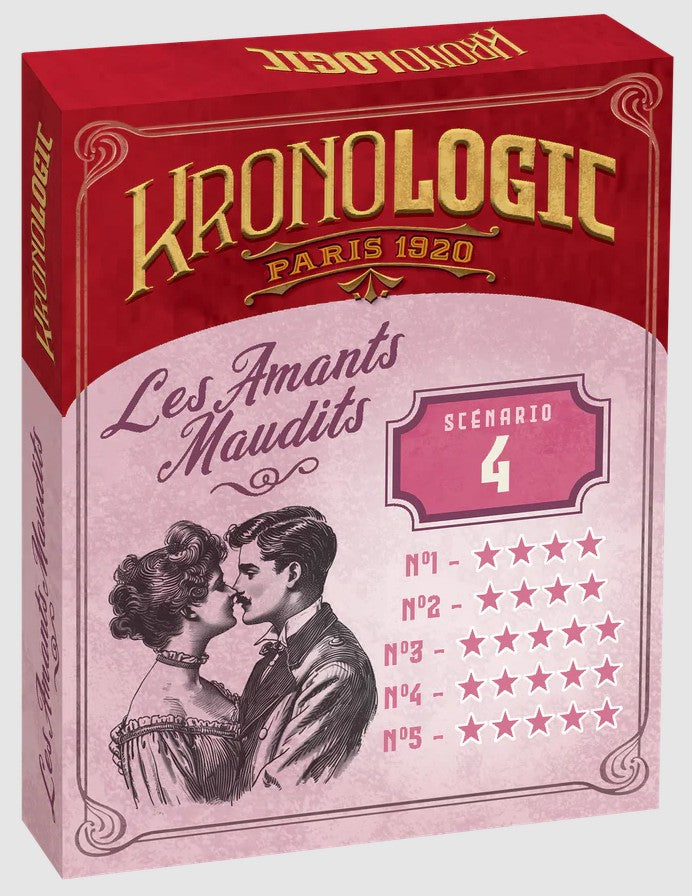 JEU KRONOLOGIC - PARIS 1920 - EXTENSION - LES AMANTS MAUDITS