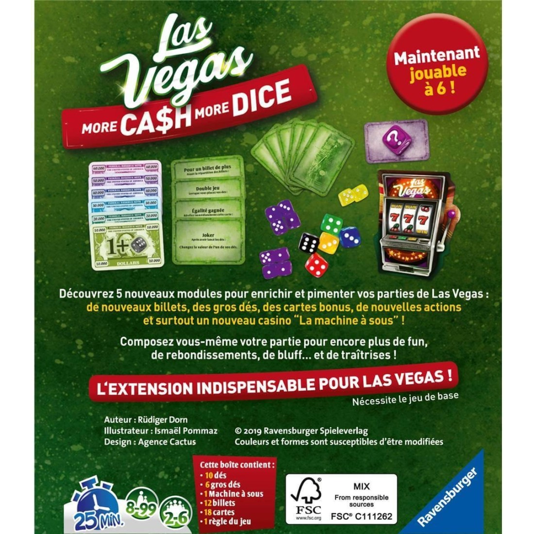 LAS VEGAS - EXTENSION: MORE CASH MORE DICE
