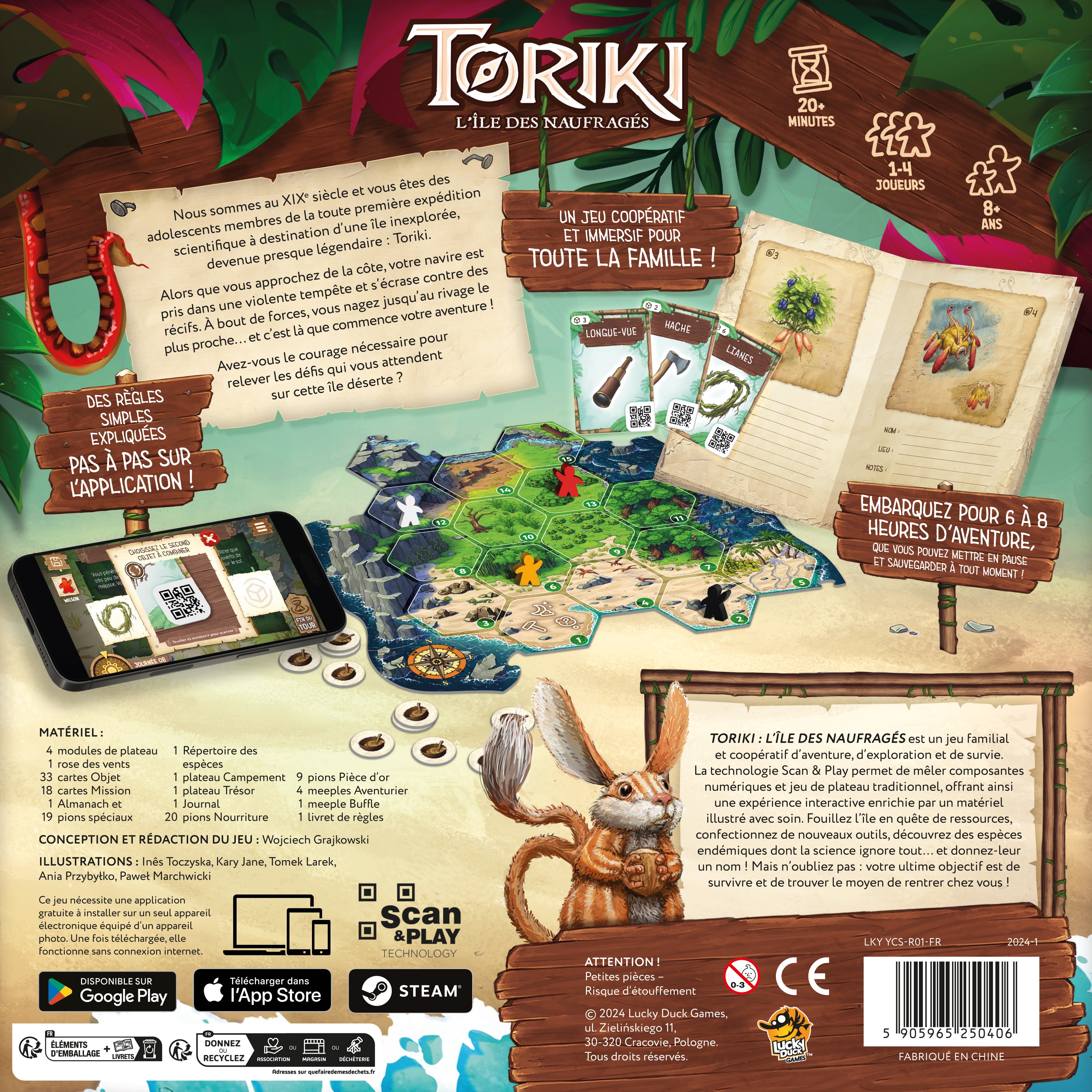 TORIKI GAME - THE ISLAND OF THE SHIPWRECKED