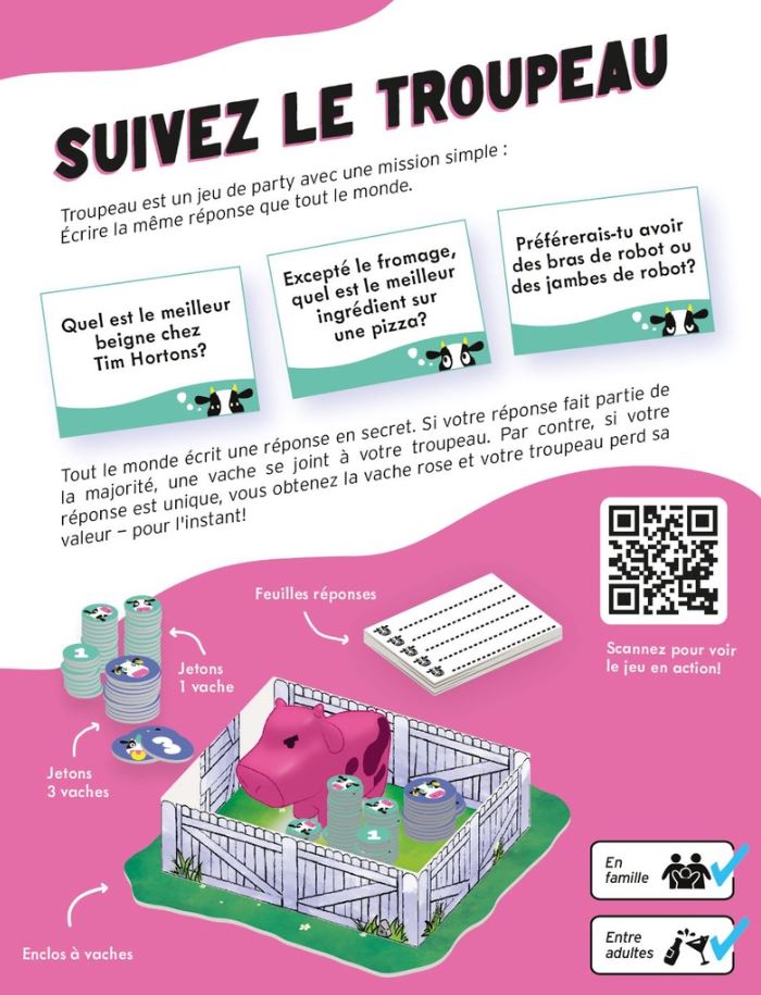 JEU TROUPEAU - NOUVEAU FORMAT - Version française
