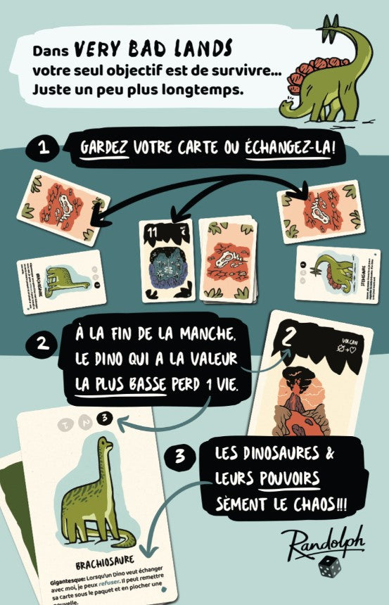 JEU VERY BAD LANDS - BRACHIO