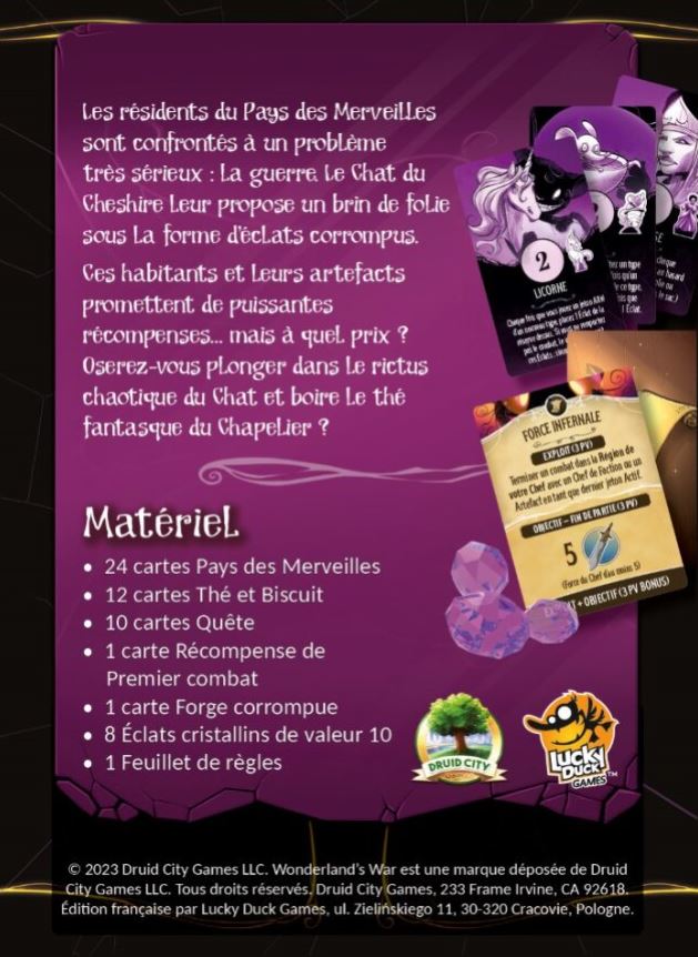 WONDERLAND'S WAR - SHATTERED FATE EXPANSION (EN)