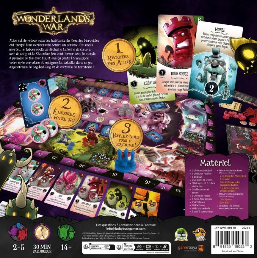 WONDERLAND'S WAR GAME (FR)