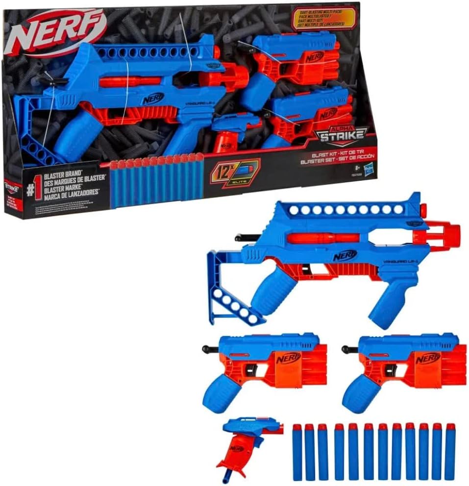 NERF ALPHA STRIKE - ENSEMBLE DE TIR (BLASTER)