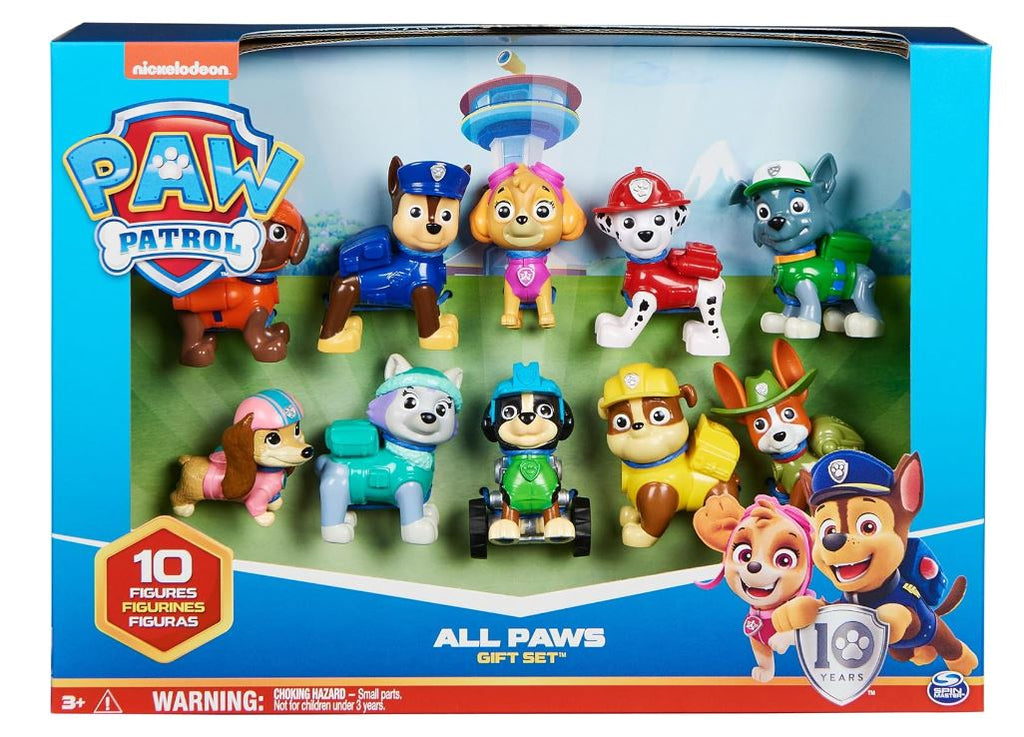 PAW PATROL - 10-FIGURE GIFT SET