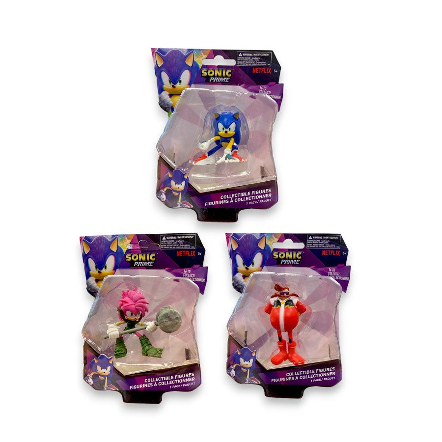 SONIC PRIME - SONIC THE HEDGEHOG 7 CM (2.75") FIGURE ASST (NETFLIX)