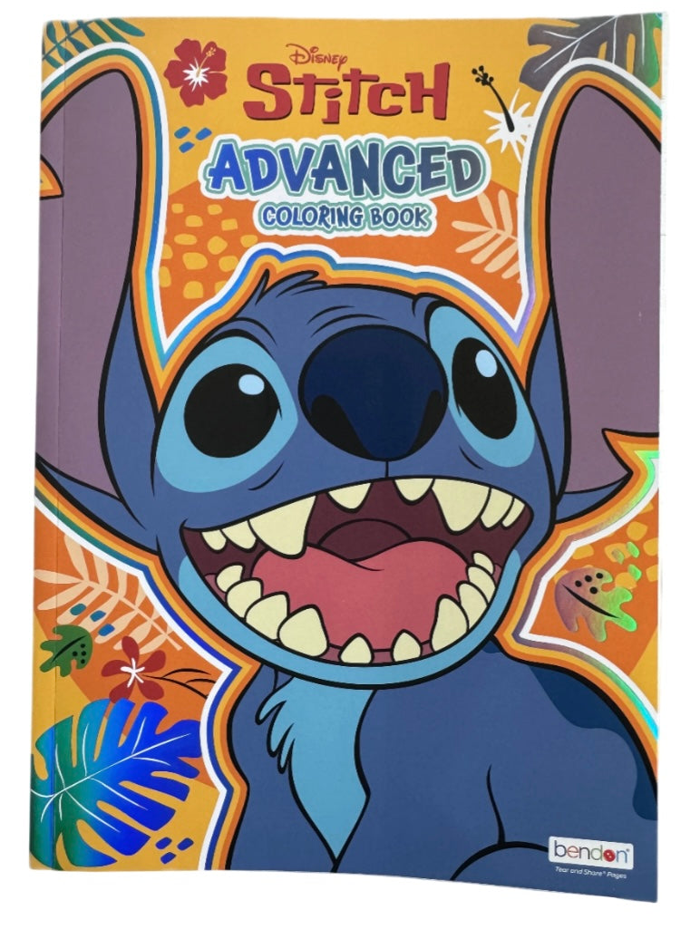 STITCH - CAHIER À COLORIER AVANCÉ