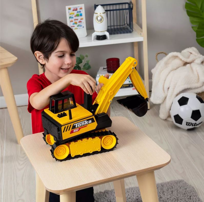 TONKA - PELLE EXCAVATRICE CLASSIQUE EN ACIER