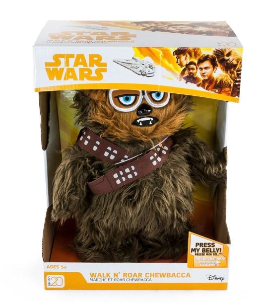 PLUSH - CHEWBACCA WALKS AND GROWLS 12" (30 CM)
