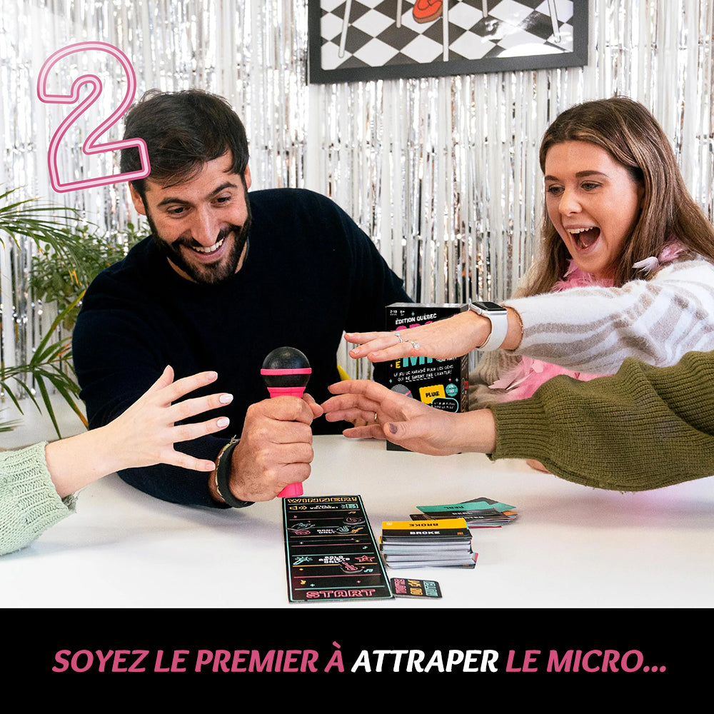 GRAB THE MIC GAME - QUÉBEC EDITION