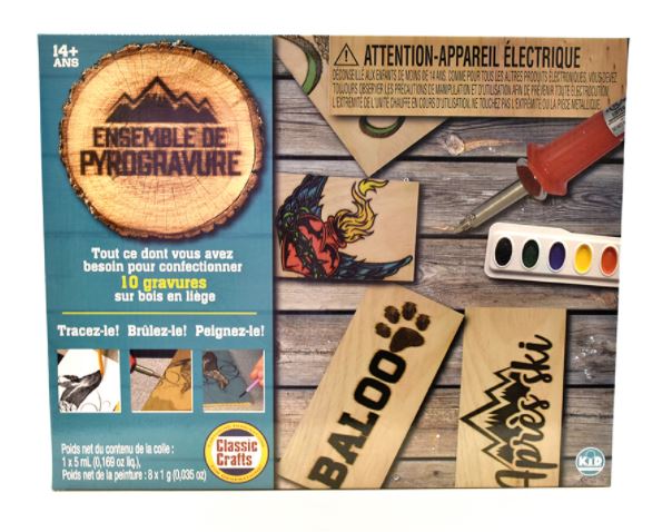 TROUSSE DE PYROGRAVURE