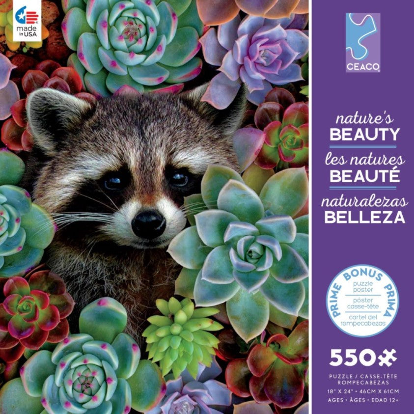 CEACO JIGSAW PUZZLE 550 PIECE - THE BEAUTY OF NATURE ASST