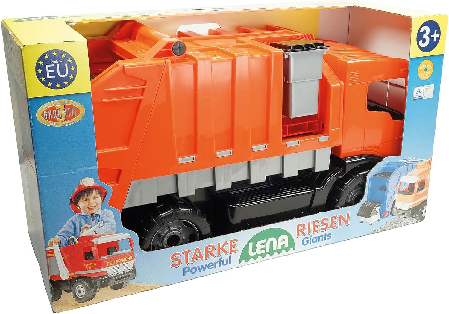 LENA - CAMION DE POUBELLE À BENNE GÉANTE