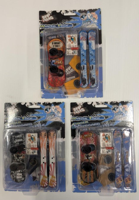 FINGER SNOWBOARDS AND SKIS ASST (SNOWBOARD)