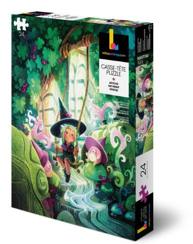 LALITA'S ART SHOP CASSE-TÊTE 24 PIÈCES - "LA CAGE D'ESCALIER MAGIQUE" #2410