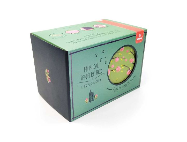MUSICAL JEWELLERY BOX WITH DRAWER - THE SEASONS