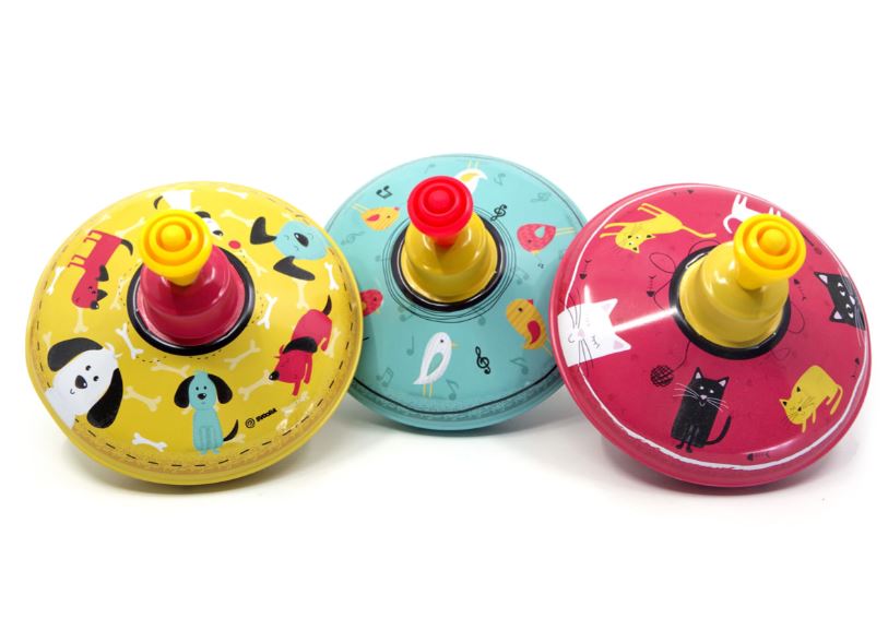 SPINNING TOP - WHISTLING ANIMALS ASST