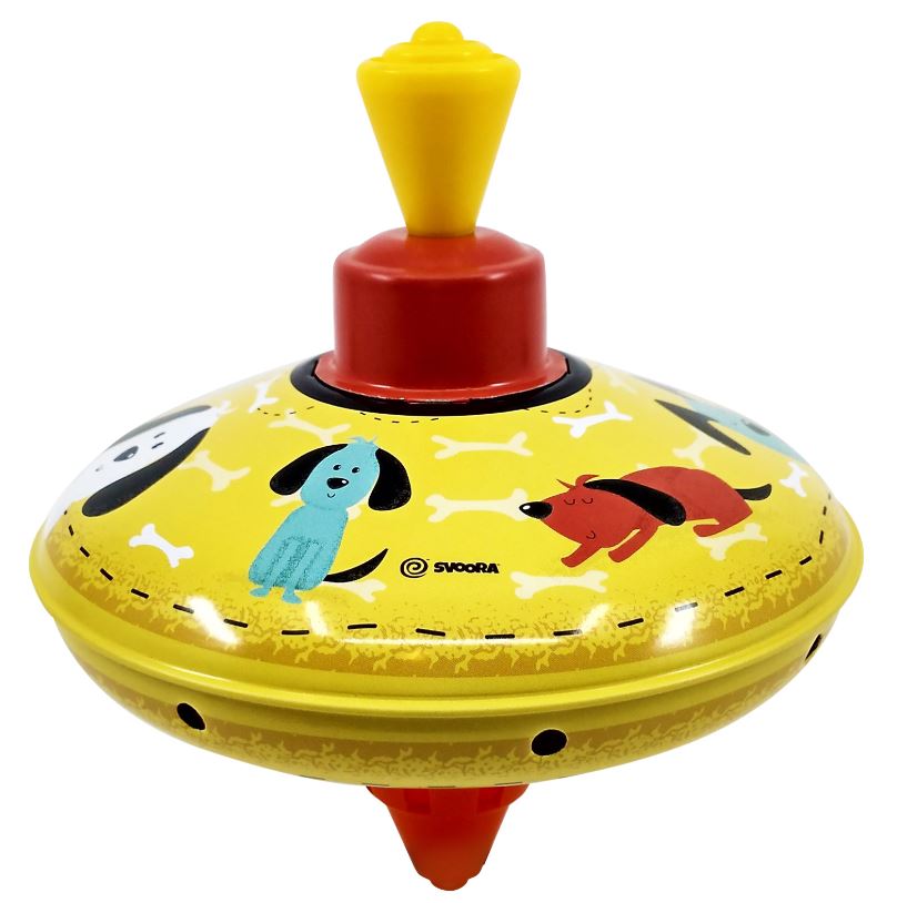 SPINNING TOP - WHISTLING ANIMALS ASST