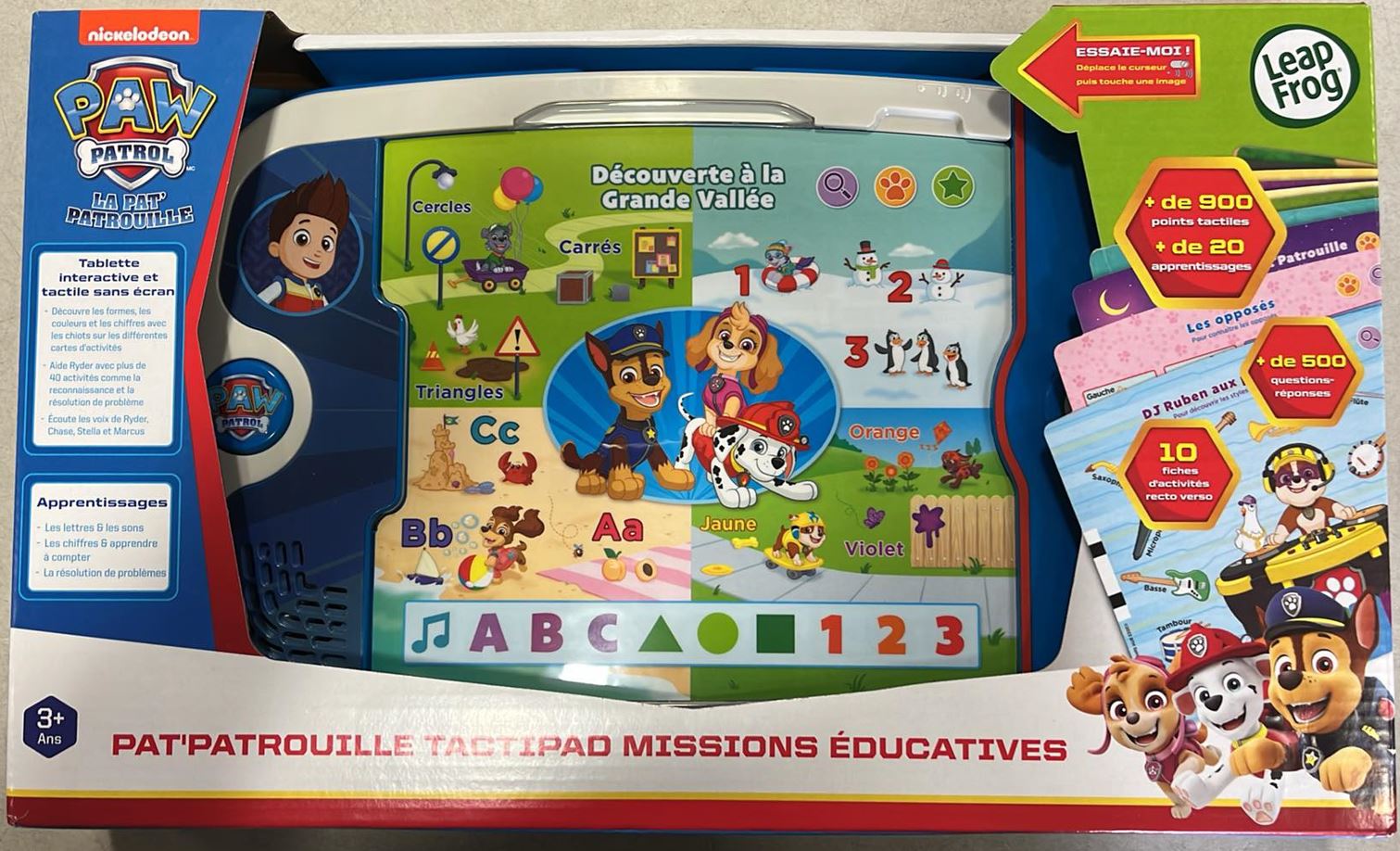 LEAPFROG - PAW PATROL - EDUCATIONAL MISSIONS TACTIPAD